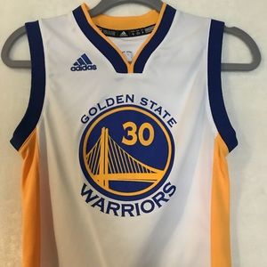 Kids Adidas Warriors Jersey Tank